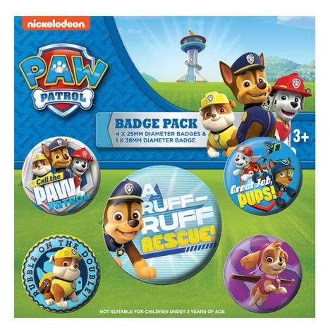 Paw Patrol Badge Pack £2.99